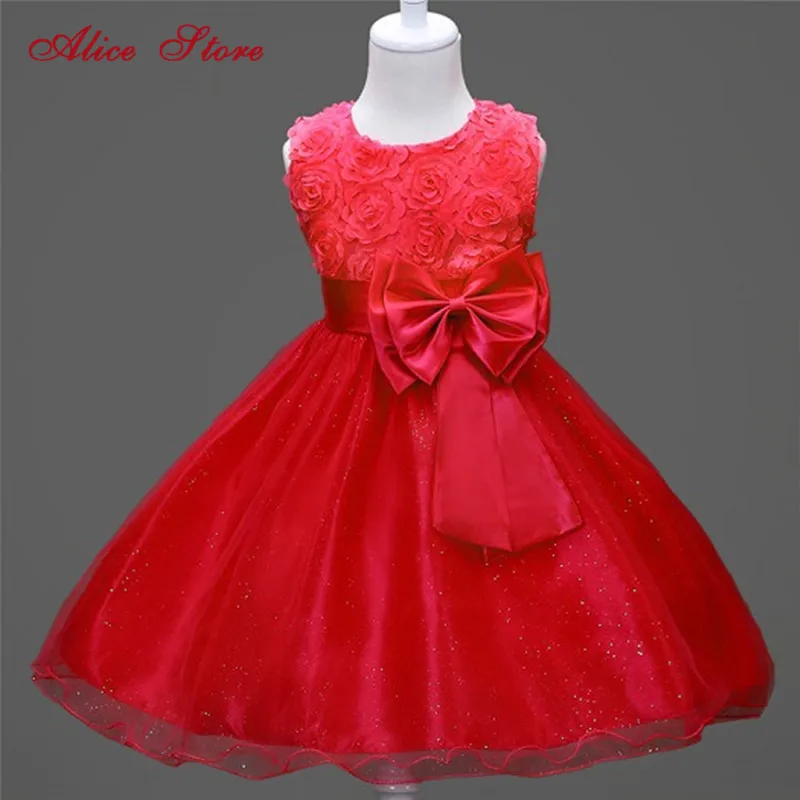 Preise Prinzessin Blume Mädchen Kleid Sommer 2018 Tutu Hochzeit Geburtstag Party Kleider Für Mädchen kinder Kostüm Teenager Prom Designs
