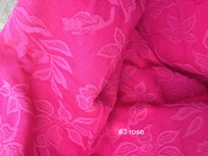 По метру осень зима плотный Льняной материал Текстиль Винтаж жаккардовая ткань с цветочным принтом Хлопок Лен - Цвет: 3 rose