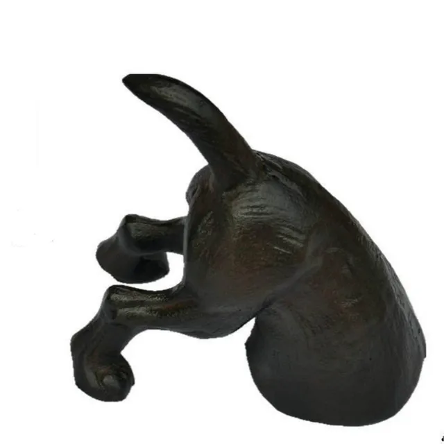 Cast Iron Decorative Dog Door Stop Anti Collision Cast Iron Decorative Dog Door Stop Anti Collision Safety Windproof Movable Wedge