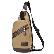 Huge Sales! New Model Man Bag Canvas Bags Popular Single Shoulder Bag Traveler Convenient Small Bag 1314