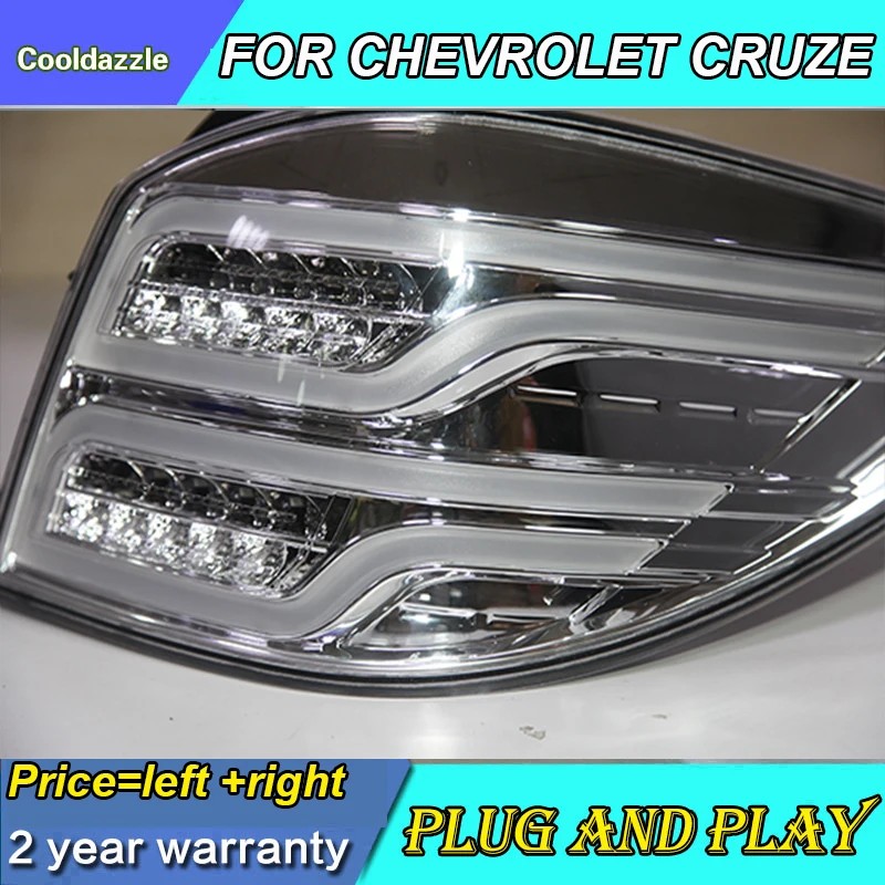 2009 2010 2011 2012 2013 2014 год хэтчбек Cruze светодиодный задний светильник хром Цвет хвост s