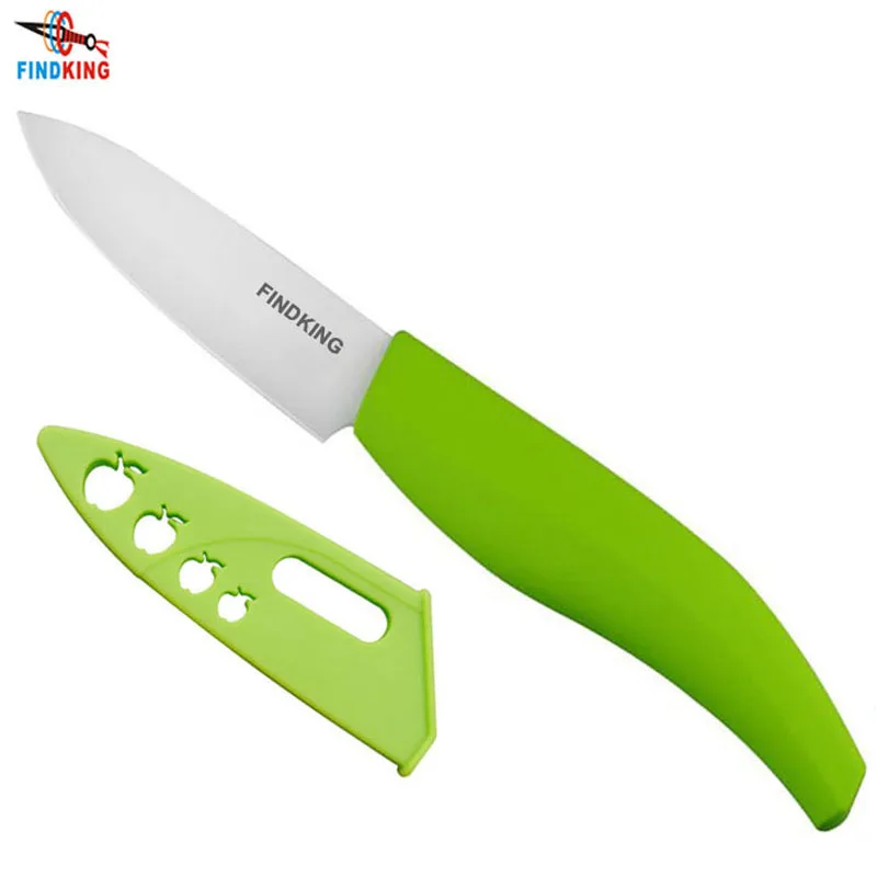 

FINDKING brand 4'' inch kitchen vegetable ceramic knife with Scabbard