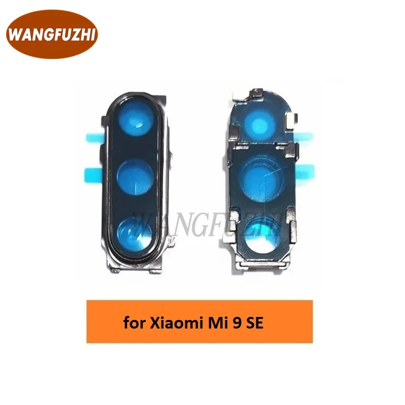 

WANGFUZHI Original for Xiaomi Mi 9 SE Back Glass Camera Lens Camera Bezel Replacement Part