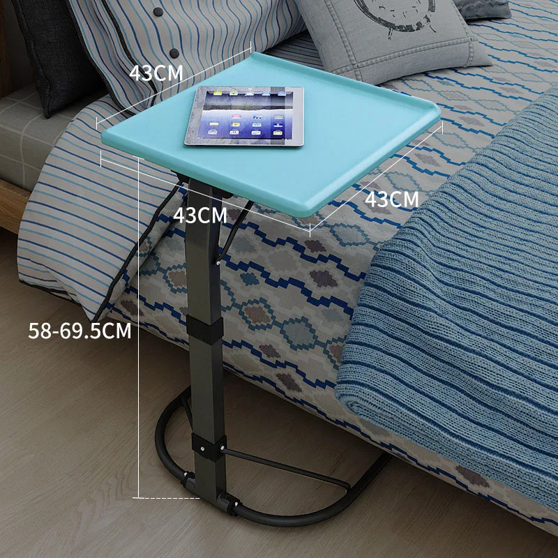 Модные Простые компьютерный стол кровать обучения с бытовыми подъема складной, для мобильного прикроватные диван ноутбук стол кровать