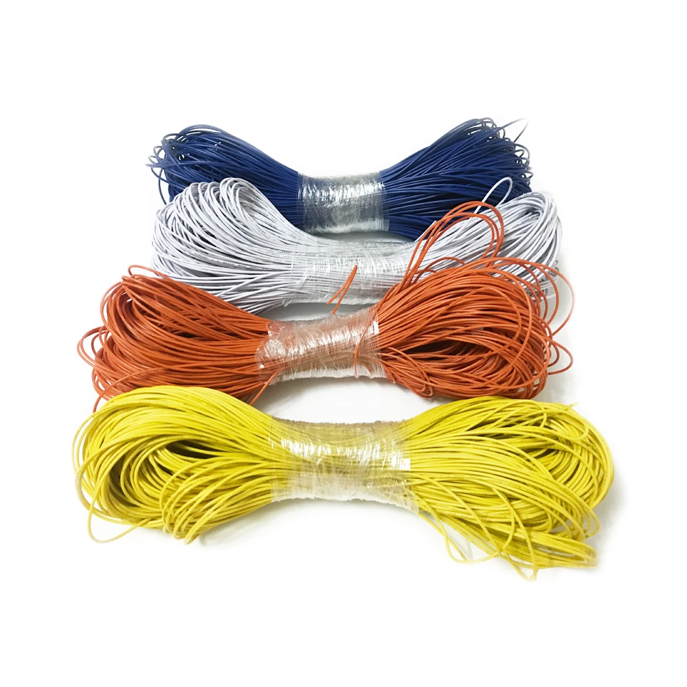 

20meters UL1007 Wire 24awg 1.4mm PVC Electronic Cable UL Certification Stranded Tinned Copper red black grey green blue Wire