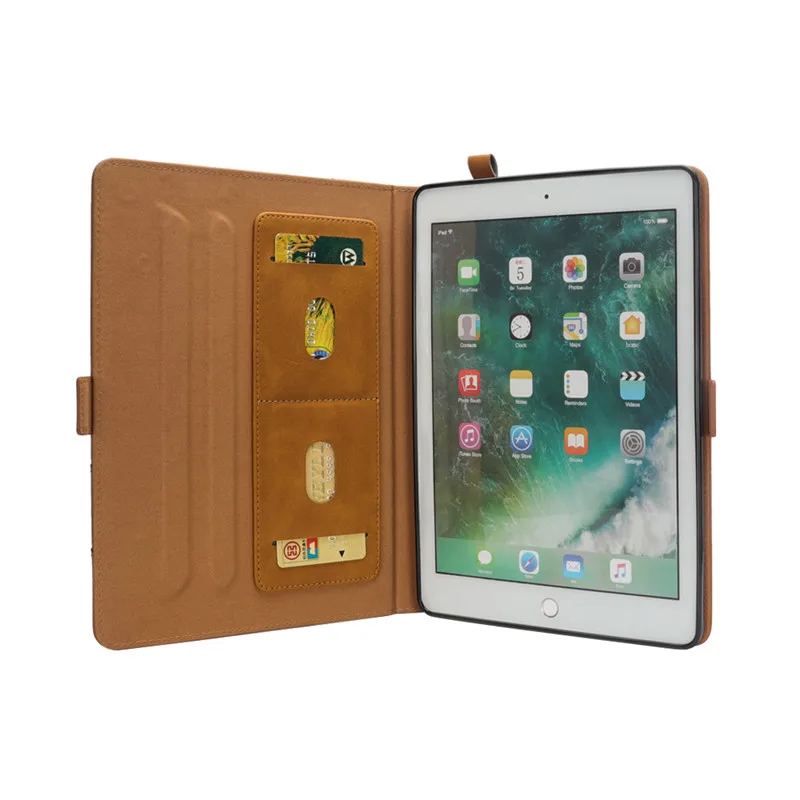 Модный чехол книжка из искусственной кожи с подставкой для Apple iPad Pro 10 5 2017 A1701 A1709