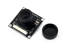 module Waveshare Raspberry Pi Camera (I) for RPi A /B /B+/ 2 B/3 B Adjustable Focal Length Fisheye Lens Wider Field of View modu