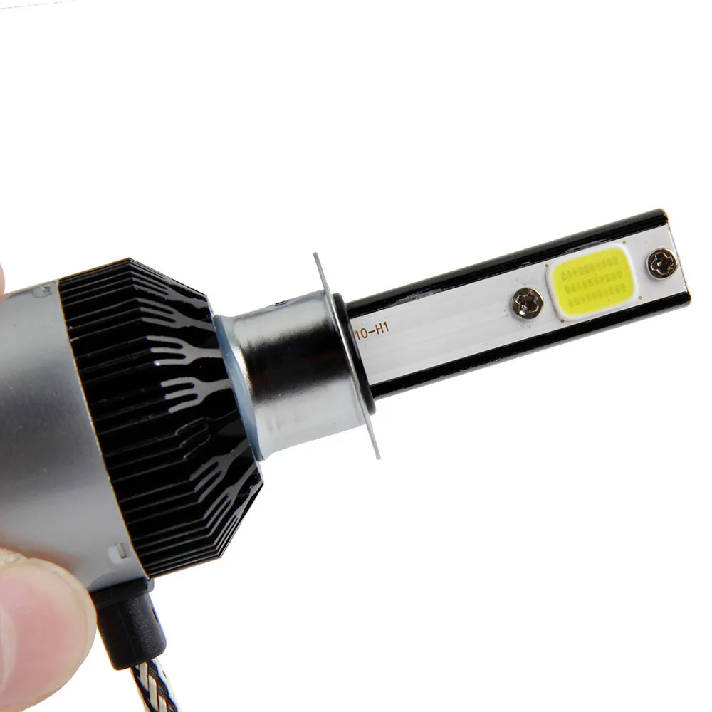 H1 72W 8000LM LED Headlight Conversion Kit Car Beam Bulb Driving Lamp 6500K (13)