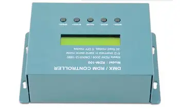 

RDM-100 support DMX512 signal control system to achieve RGB 256 gray-scale led control system 512ch USB PC+Stand Alone RDM Maste