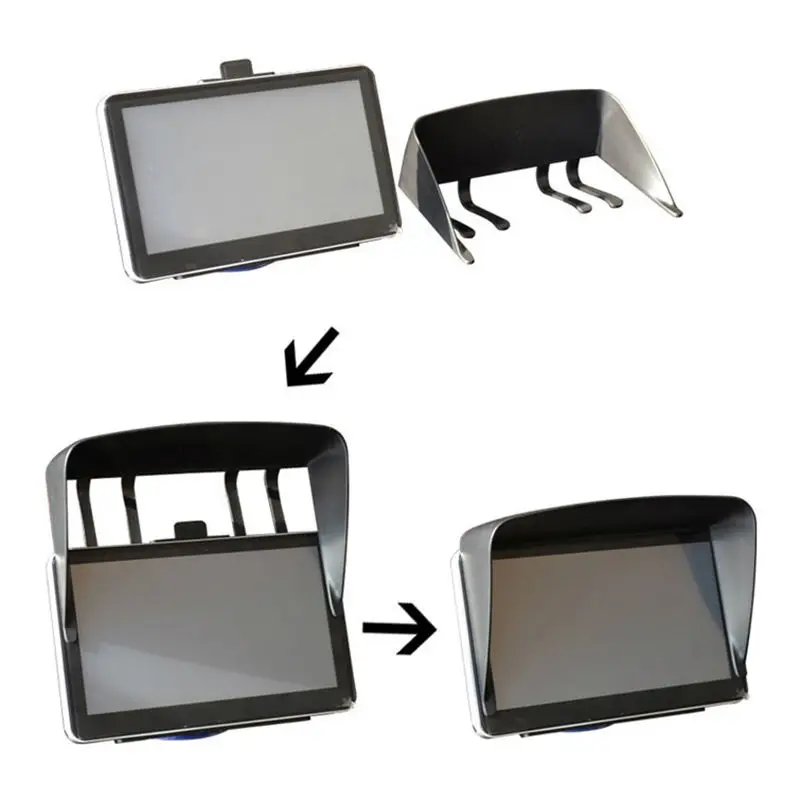 Vehemo 7 Inch Auto Car GPS Navigator Sunshade Shield Visor Anti Glare