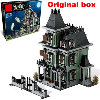 

2141Pcs Monster fighter The haunted house Model set Ghostbusters Building Kits Model Compatible With 10228 16007