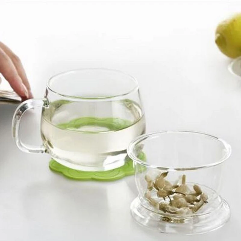 Новая прозрачная стеклянная кружка для молока, кофейная чайная чашка с фильтром для заварки, кружки ручной работы, креативная домашняя офисная посуда для напитков