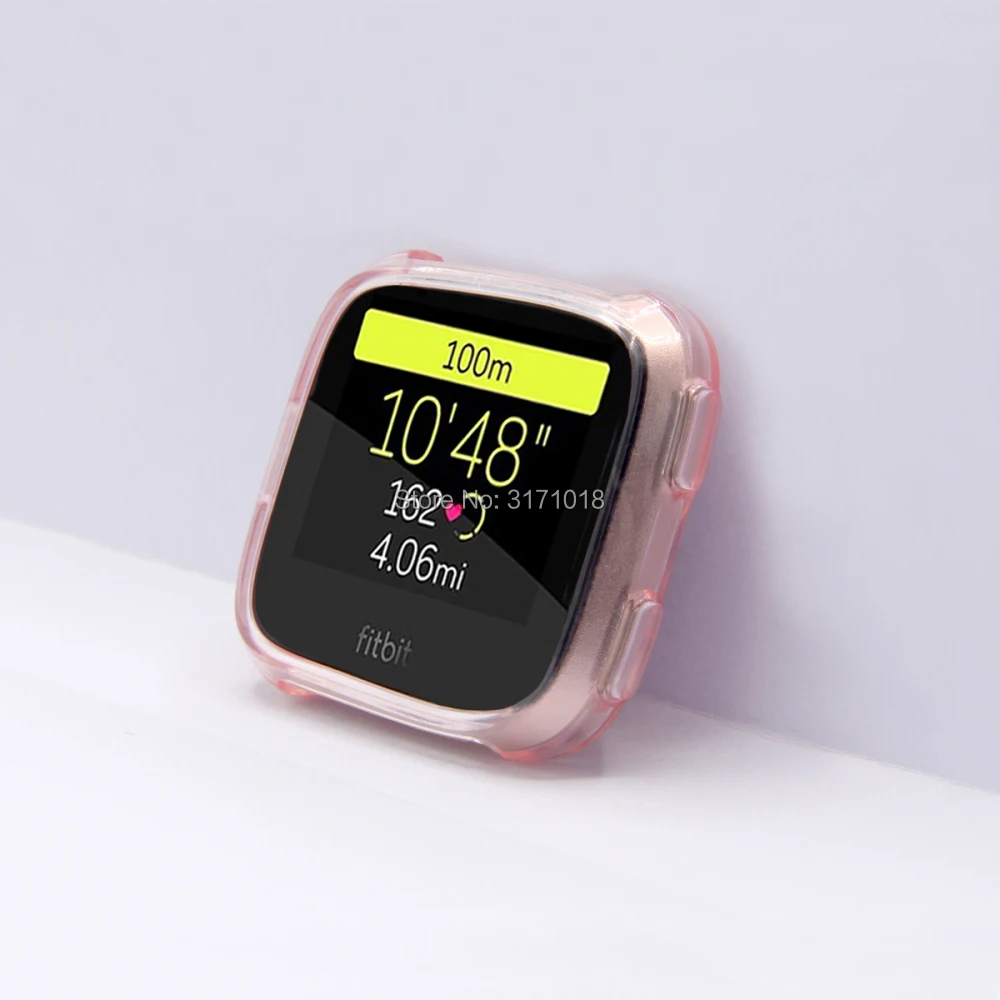 Мягкий силиконовый чехол из ТПУ, защитный чехол для Fitbit Versa, аксессуары для умных часов, защитный чехол s