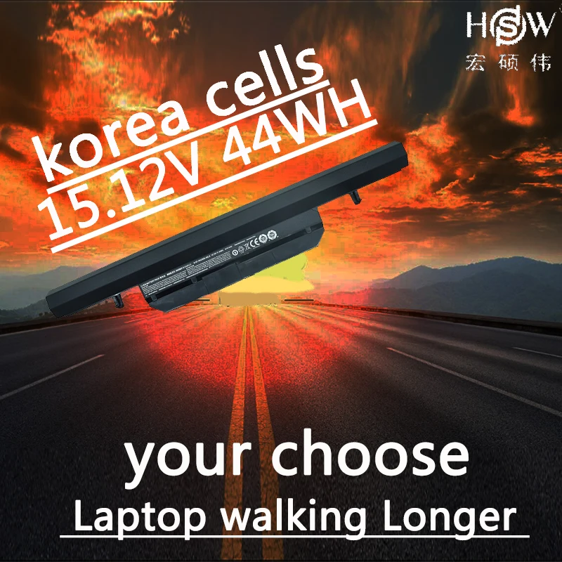 Аккумулятор для ноутбука HSW 15 12 в 44Wh Clevo 6-87-WA50S-42L 6-87-WA50S 6-87-WA5RS akku | Компьютеры и офис