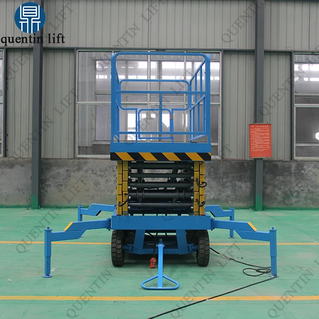 10 м руководство потянув scissor lift для антенны работы на платформе| |
