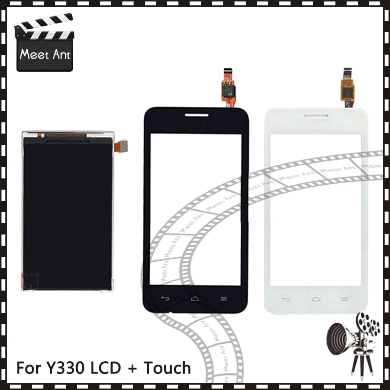 

New High Quality 4.0'' For Huawei Ascend Y330 Lcd Display With Touch Screen Digitizer Sensor