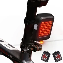 

Rechargeable Remote Bicycle Wireless Laser Steering Brake Tail Light Warning Light Bicycle Equipment
