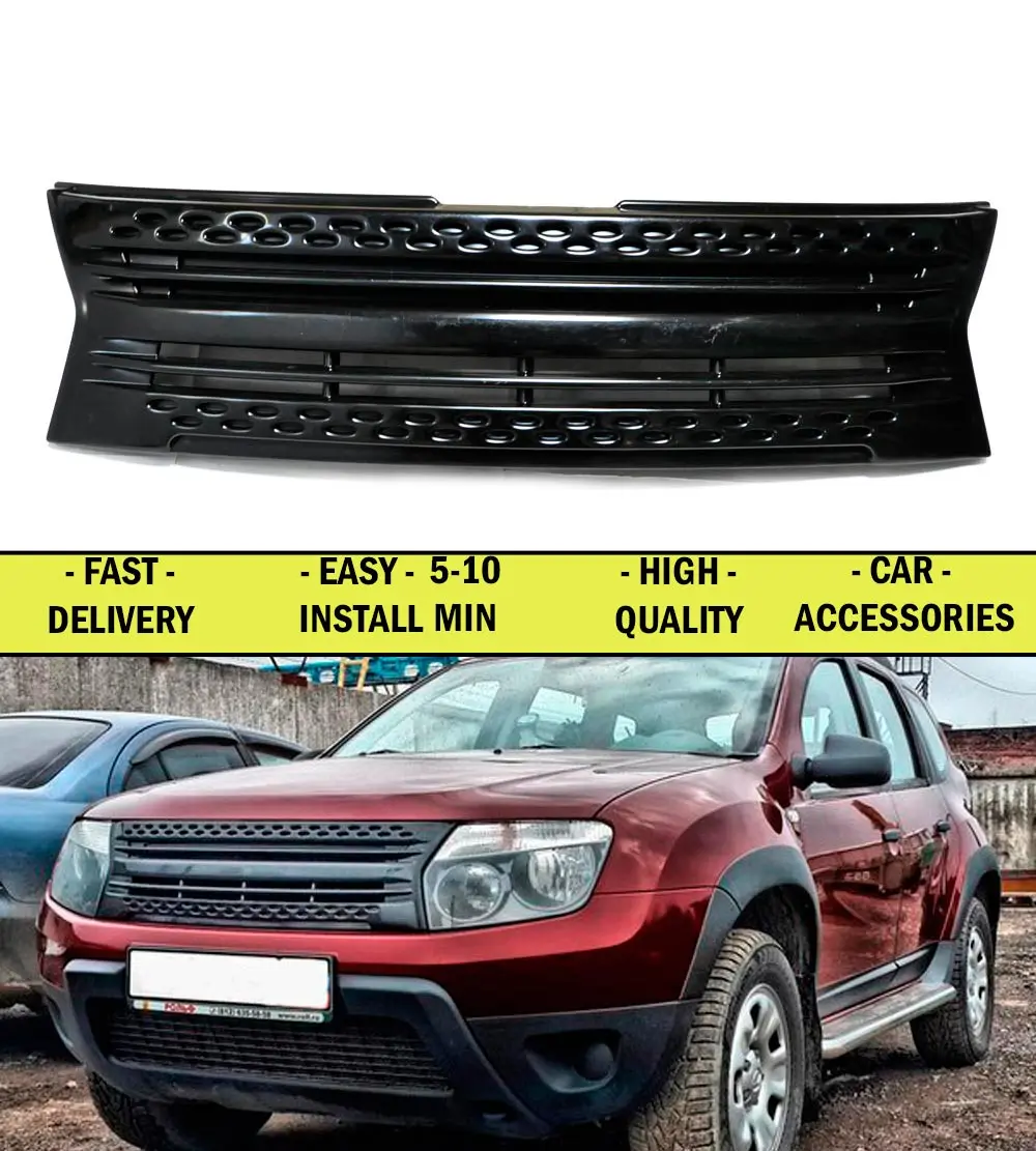 Radiator grille for Renault Duster 2010 2014 FL 2015 2016 ABS plastic