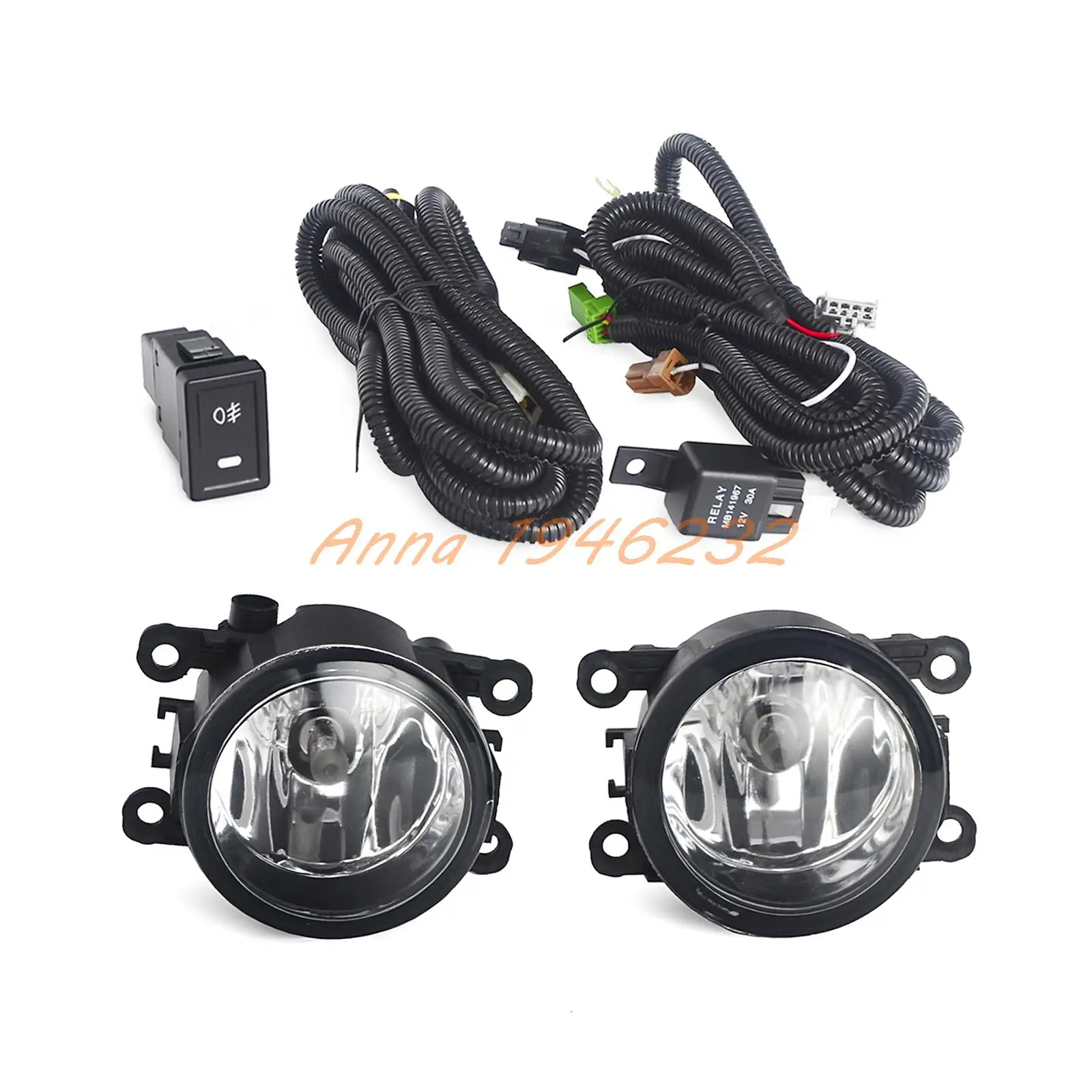 

Clear Front Fog Lights Kit For Suzuki Grand Vitara/SX4 4Dr 2006-2012 LH RH Pair