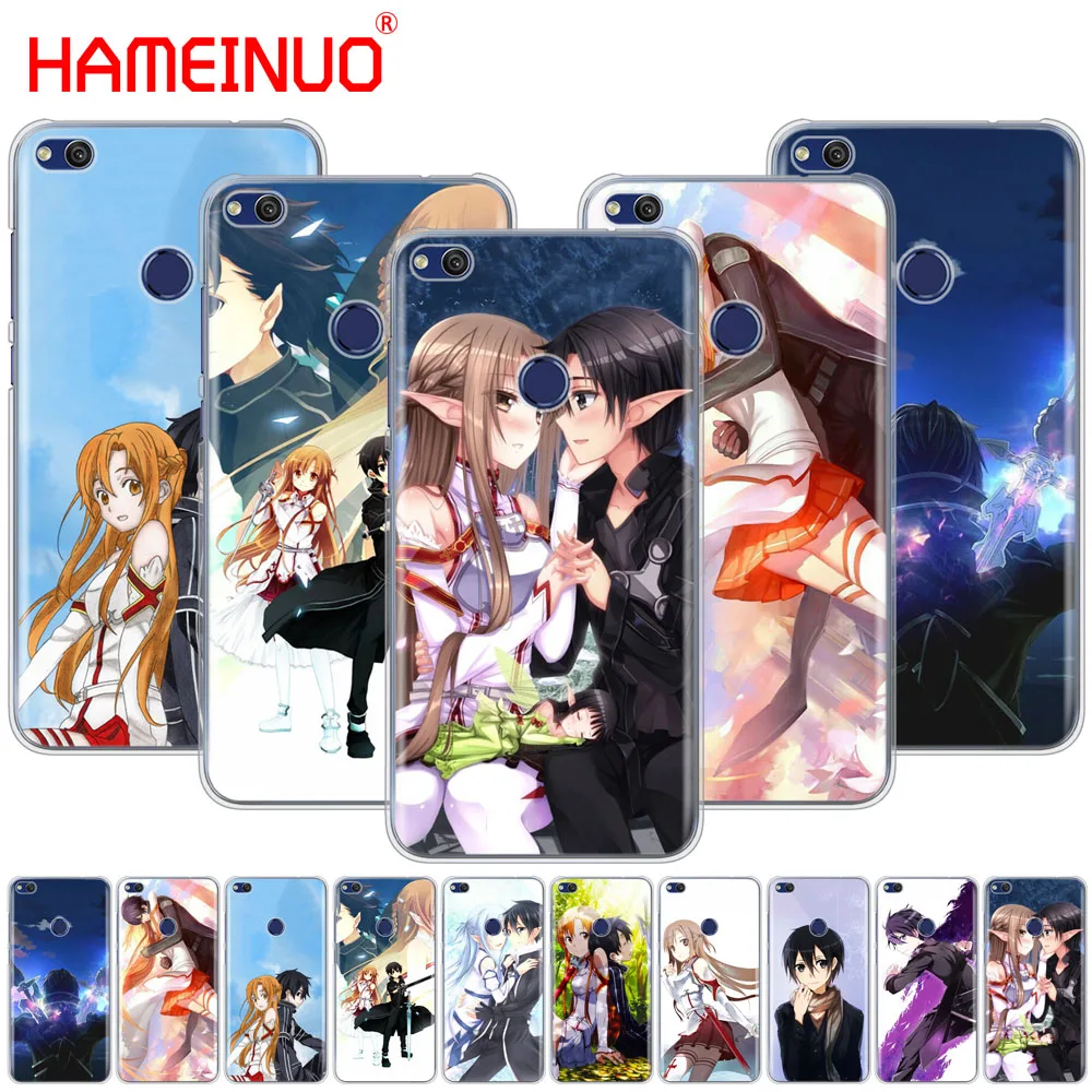 HAMEINUO меч искусство онлайн Сан японское аниме чехол для телефона huawei Ascend P7 P8 P9 P10 P20