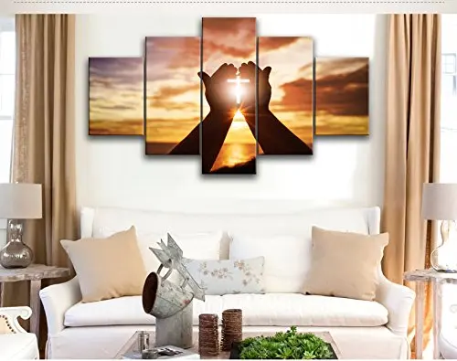 Христианские кресты крест Стены Искусства Христос постер печать на холсте