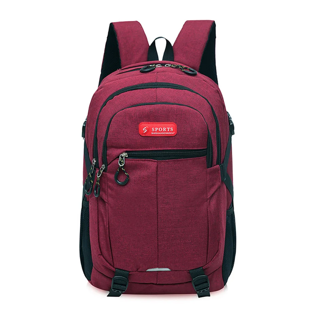 

2017 New Fashion Outdoor Nylon Women Men Bags Waterproof Travel Backpack reduce presure Rucksack HighQuality Big Backpak WF 668