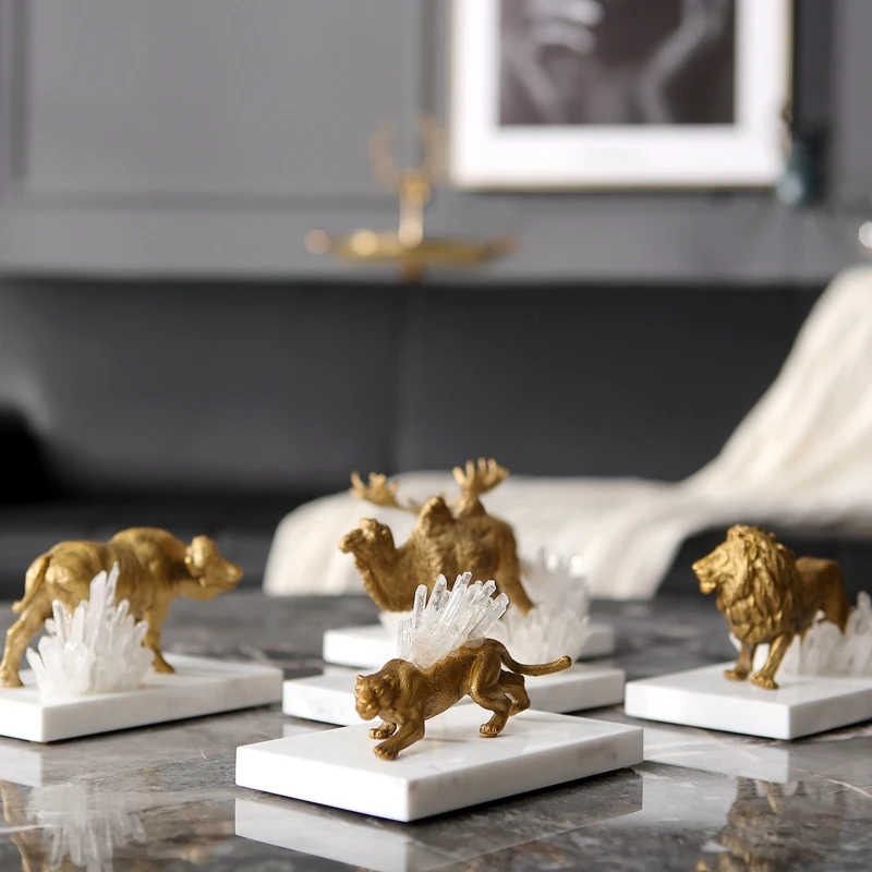 Animais Decoração de Casa Filhote de Leão
