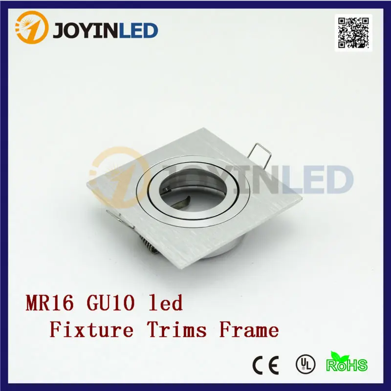 10PCS High Quality Top selling MR16/GU10 led lights fixtures Recessed SpotlightS Fitting