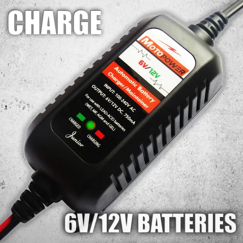 1.5A 6//12V MAINTENANCE SMART BATTERY CHARGER AGM free for car motorcycle