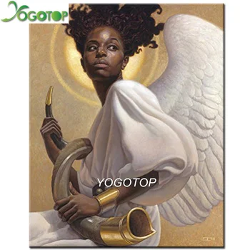 

YOGOTOP 5d diy Diamond Painting"African women"Full,square Diamond Embroidery Cross Stitch,handmade Drill Mosaic,art,Crafts QA523