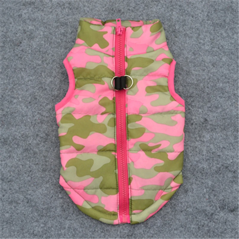 

Winter Warm Puppy Chihuahua Skiwear Clothing Camouflage Leopard Pet Dog Clothes For Small Dogs Vest Waterproof Dog Coat Jacket