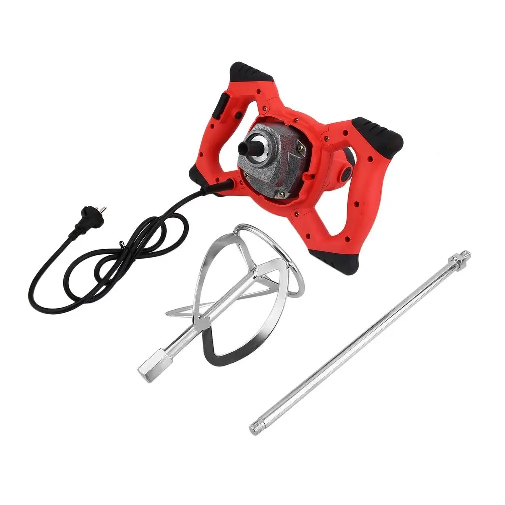 

1800W Genuine Industrial Electrical Mixer Paint Mixer EU Plug Cement Stirrer Motor Putty Powder Speed Machine Mixer