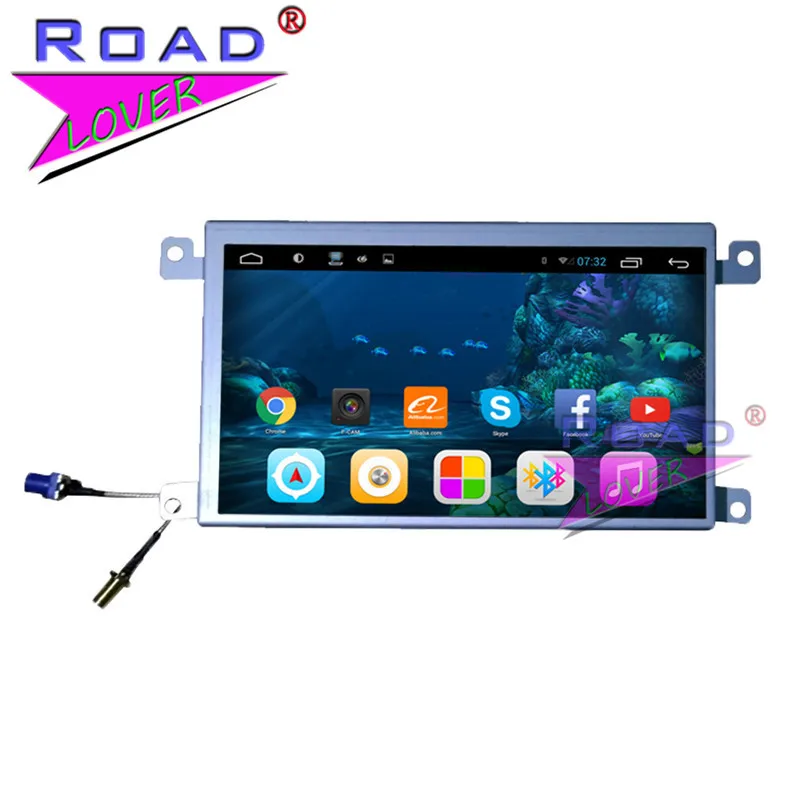 Roadlover Android 7 1 Автомобильный GPS навигатор для Audi A6L (2007 2011) Q7 (2006 2015) Видео Стерео