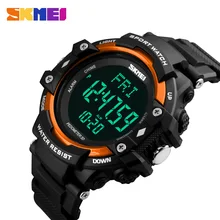 2016 Nueva SKMEI Reloj Digital Del Deporte de Los Hombres Reloj Del Ritmo Cardíaco Del Podómetro 3D Reloj Masculino Del Relogio Marca de Lujo Del Deporte Al Aire Libre Relojes