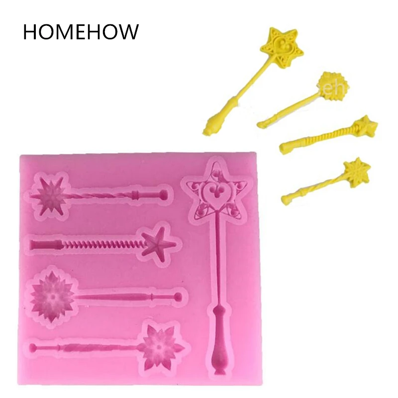 Magic wand cake mold 6 j