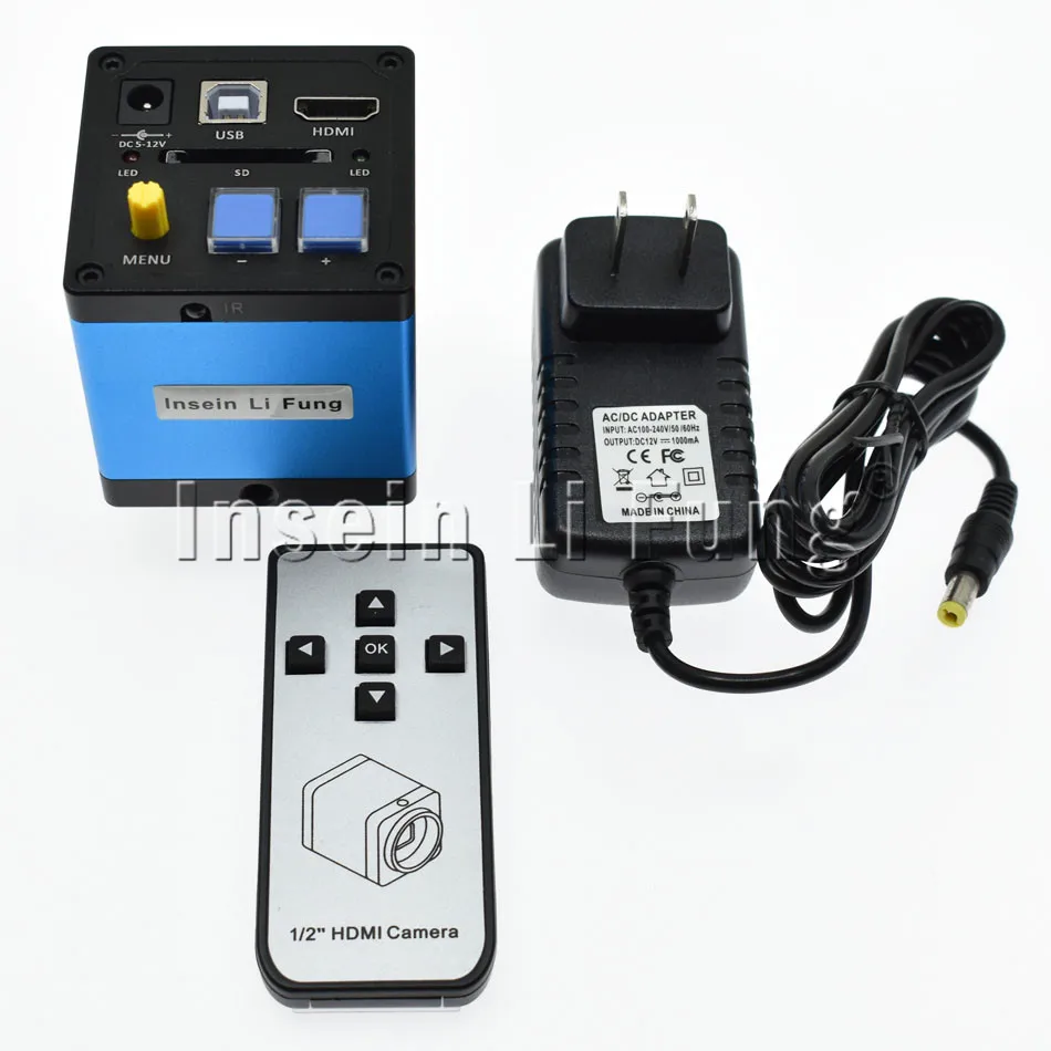 HD 1/2 Inch Beeldsensor 1080 P 60fps HDMI USB Microscoop Camera Sd-kaart Opslag Video 'S Elektronische Component Testen HD 1/2 Inch Beeldsensor 1080 P 60fps HDMI USB Microscoop Camera Sd-kaart Opslag Video 'S Elektronische Component Testen