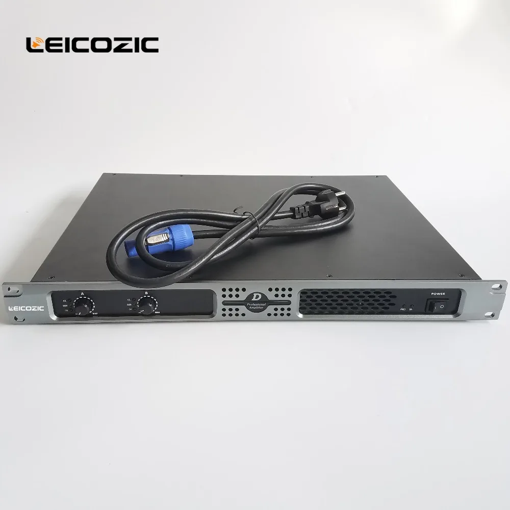Усилитель мощности Leicozic DX2150 250 Вт * 2 класса d 1u профессиональный усилитель