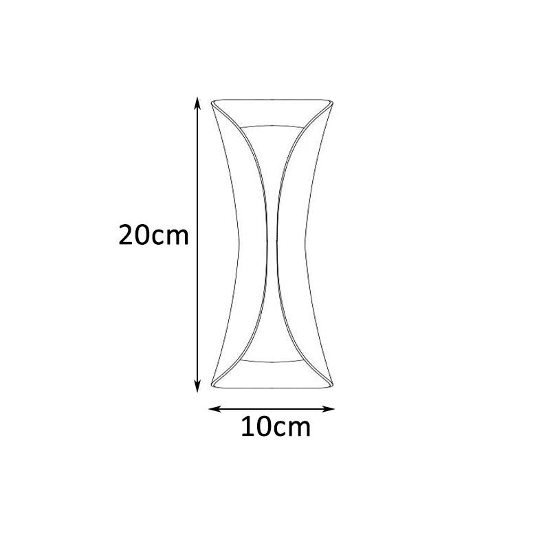 Up&Down Wall Light outdoor waterproof IP65 10W COB LED Wall Lamp Hotel Aisle Balcony Villa Garden Porch Wall Light