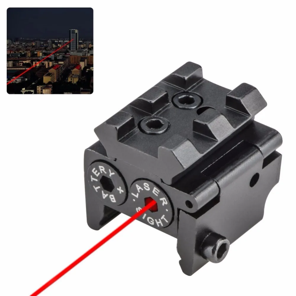 

Hunting Mini Riflescope Red Dot Sight Tactical Optical Sight Small Laser Collimator Sight Micro Red Dot Airsoft Laser Sight