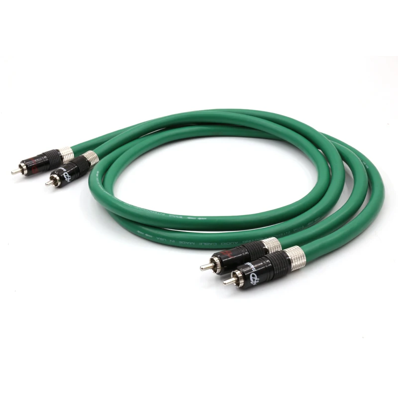 Cena Dyslab 2328 Hifi posrebrzany kabel RCA wysokiej jakości 6N OFC HIFI RCA męski na RCA męski kabel Audio