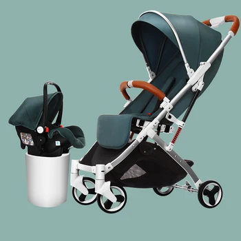 

Baby stroller can sit and lie ultra-light folding shock absorber simple pocket child baby hand push umbrella can be on the plane