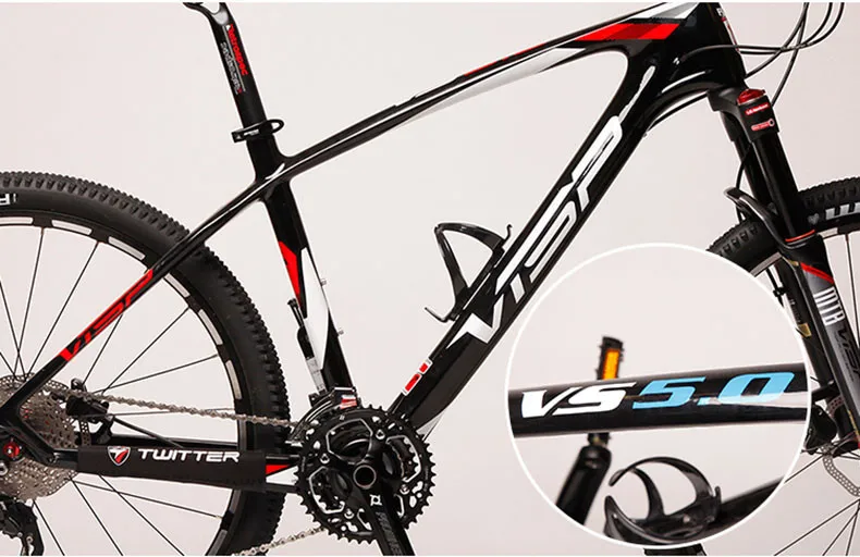 Perfect visp 33 30 27 Speed Carbon Fiber MTB Mountain Bike 27.5" 26" Ultralight Bicycle Cycle M8000 M610 Group Set & Hydraulic Brake 1