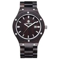 new men wood watch 6