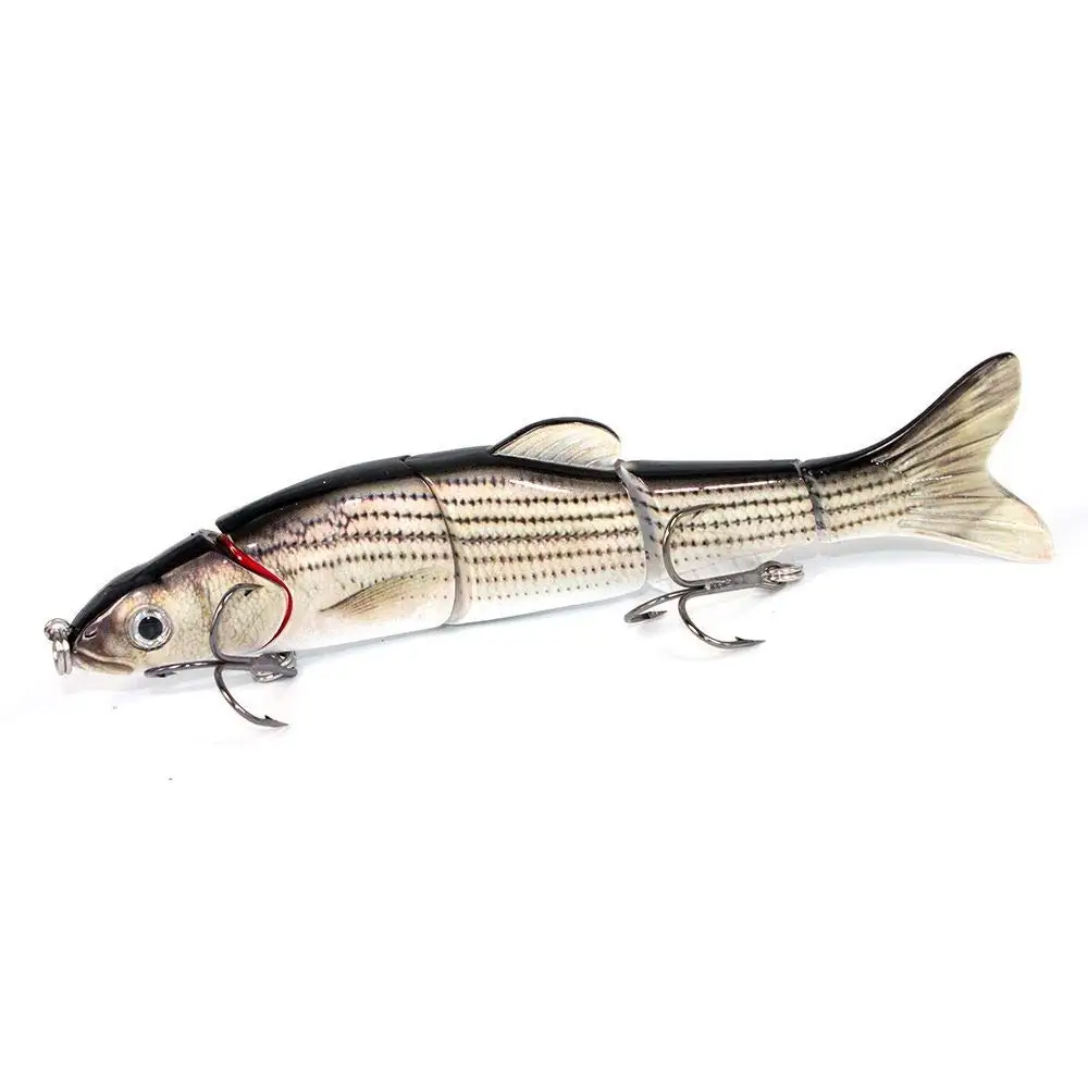 Рыболовные приманки много соединяемые жизни как Swimbait басы для 4 сегментов