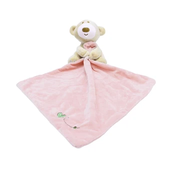 

Baby Kids Comforter Washable Blanket Teddy Bear Soft Smooth Toy Plush Stuffed