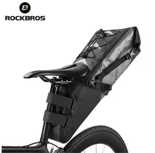 Rockbros MTB Road Bike Bag Large Capacity Waterproof Bicycle Bag Cycling Rear Seat Saddle Bag Bike Accessories