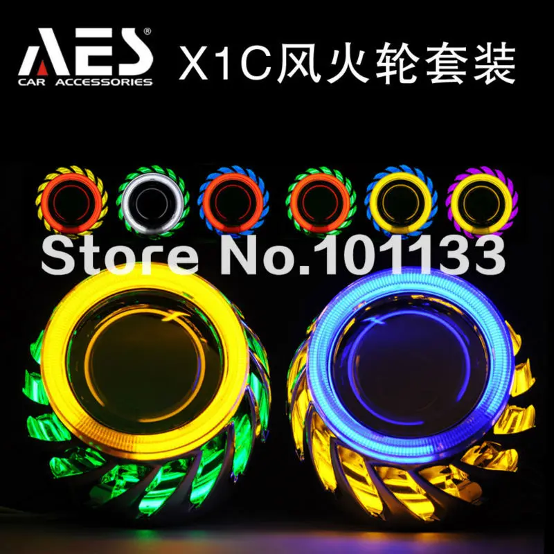 High Quality Factory Price Aes X1c Double Angel Eyes Hid Bixenon Bulb