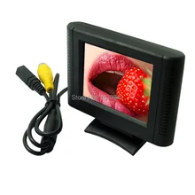 Цифровой 2.5 inch Съемный RCA Видео View TFT ЖК-Монитор Для DVD Заднего Вида Датчик Парковки Камер #1365