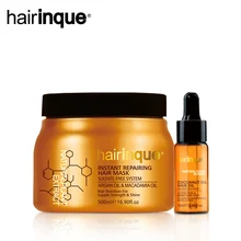 11,11 HAIRINQUE бессульфатная система мгновенное восстановление маска для волос аргановое масло и масло ореха маадамии и 10 мл кокосовое масло набор для ухода за волосами