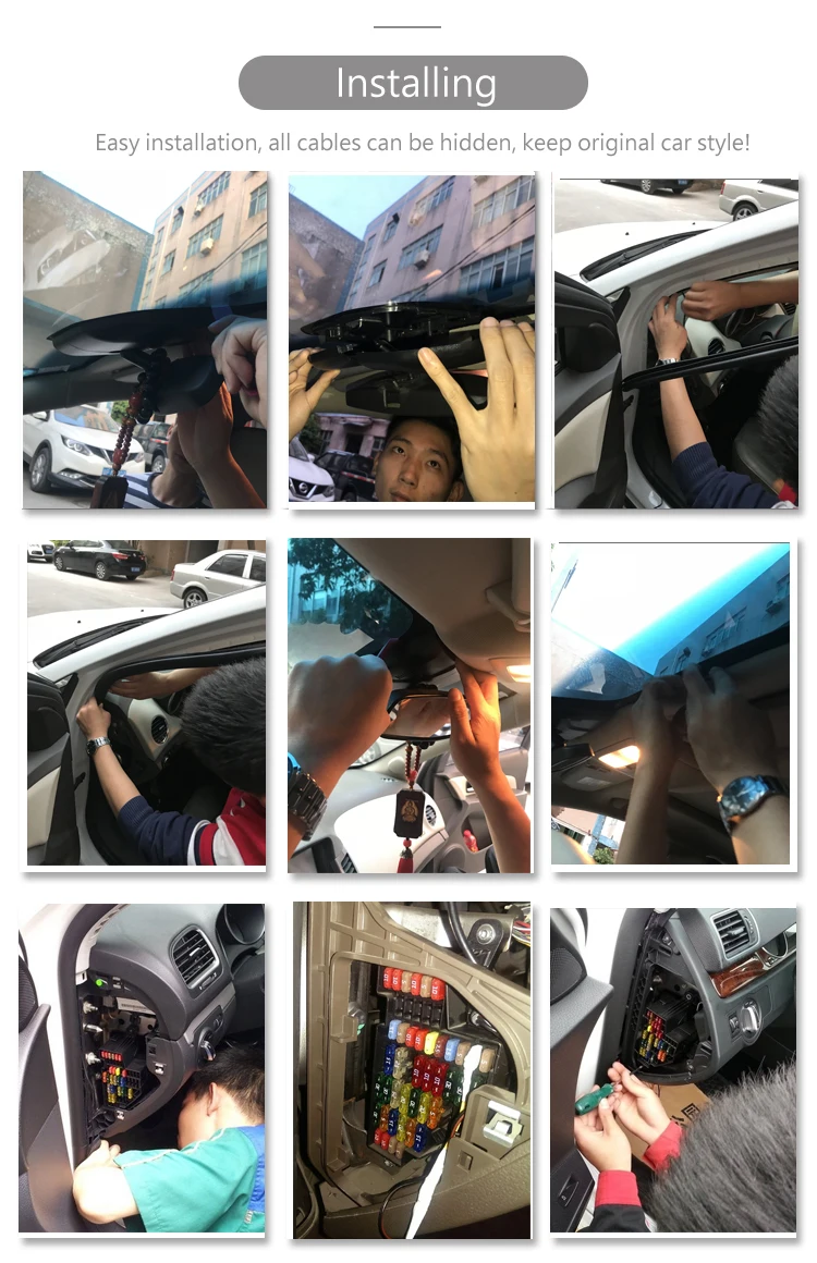 Автомобильный видеорегистратор для BMW X4 Встроенный чувствительный g-сенсор WiFi приложение супер ночного видения Novaket 96655 24 H Запись цикла мониторинга парковки